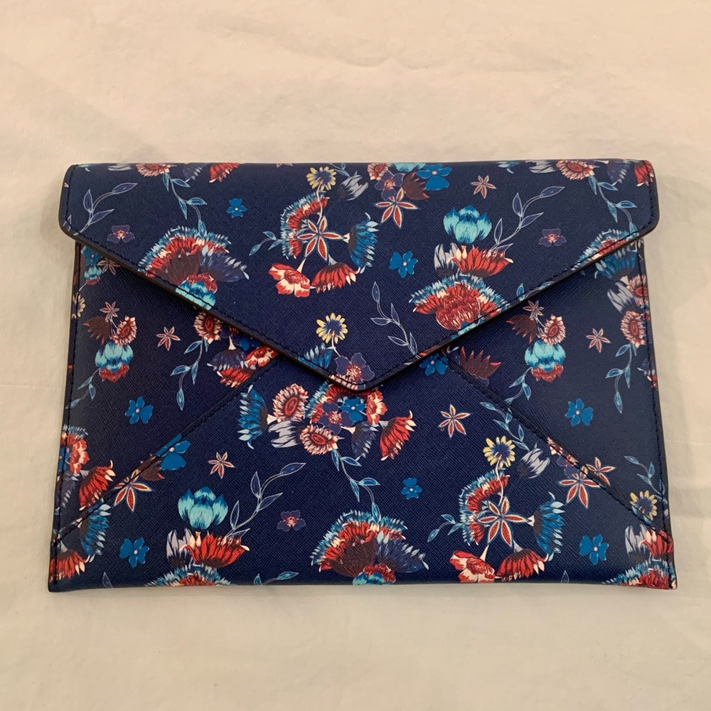 New Floral Rebecca Minkoff Leo Envelope Clutch!